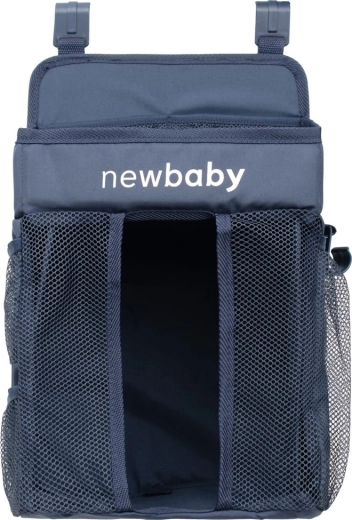 TINYTIDY NEW BABY kiságyra szerelhető rendszerező, kék