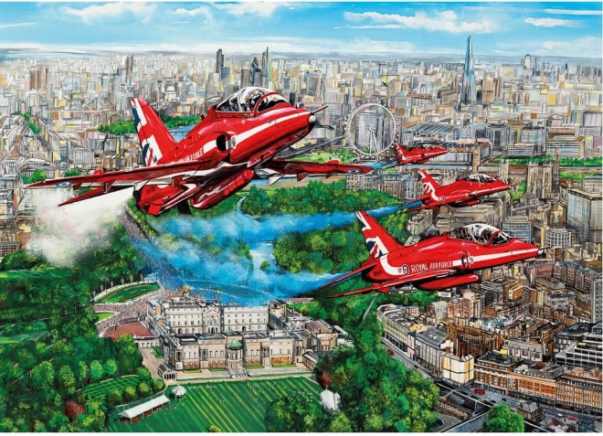 Puzzle Vörös Nyilak London felett 1000 darabos