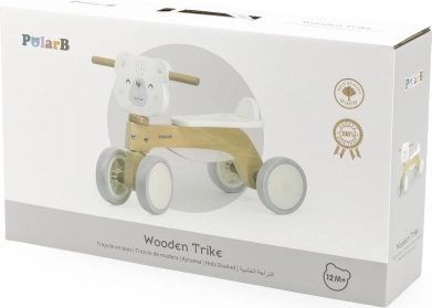 fa PolarB mackós futóbicikli csendes EVA kerekekkel