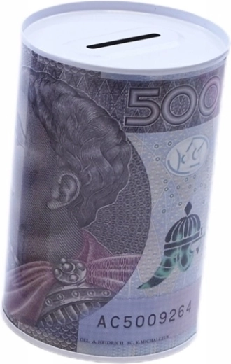 Érmék és összehajtott bankjegyek egyszerű bedobása