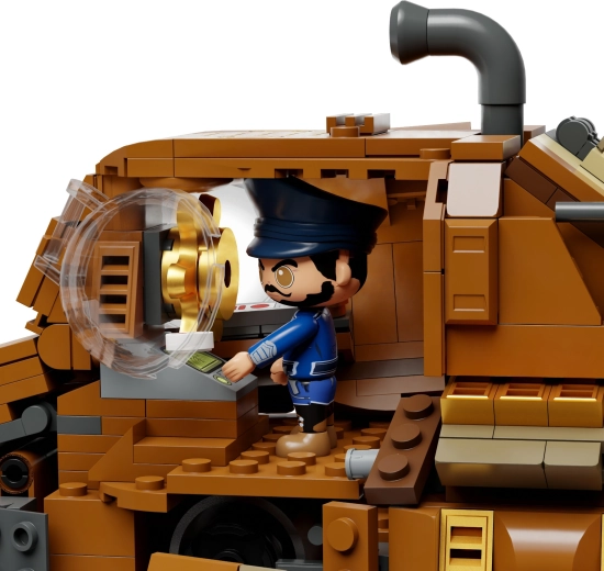 Mozgó légcsavar és mechanikus részletek