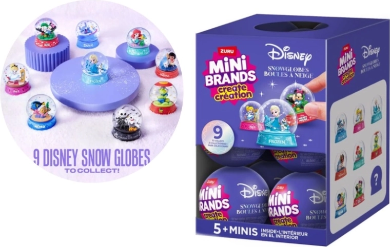 Zuru 5 Surprise Mini Brands Disney gyűjtői meglepetéskapszula – 1 db
