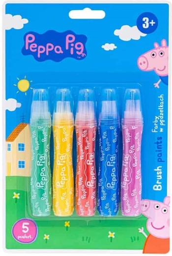 Festékecsetek ASTRA Peppa malac, 5 db