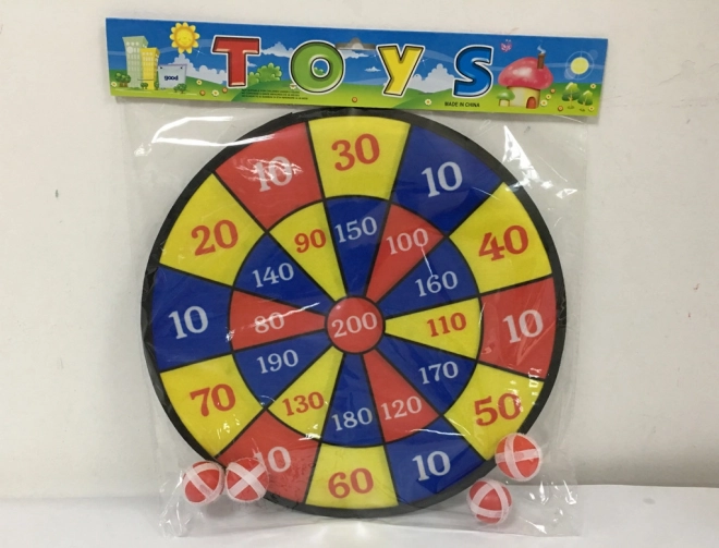 Tépőzáras célpont négy golyóval