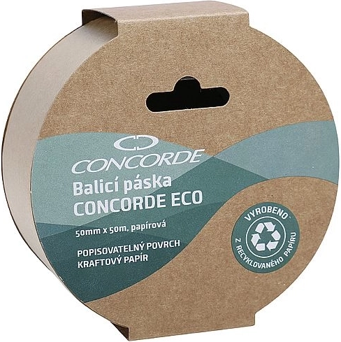 CONCORDE ECO papír csomagolószalag 50 mm × 50 m