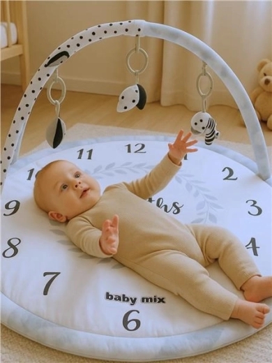 Selymesen puha alátét hason és háton játszáshoz