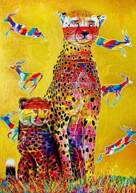 Puzzle Afrikai Őrség 1000 darab