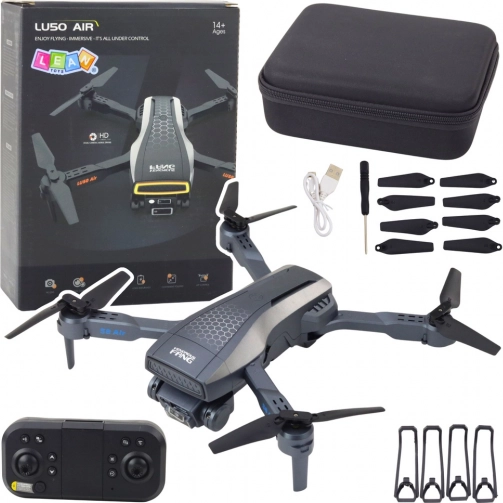 Dron LU50 Air kettős HD kamerával és LED fényekkel