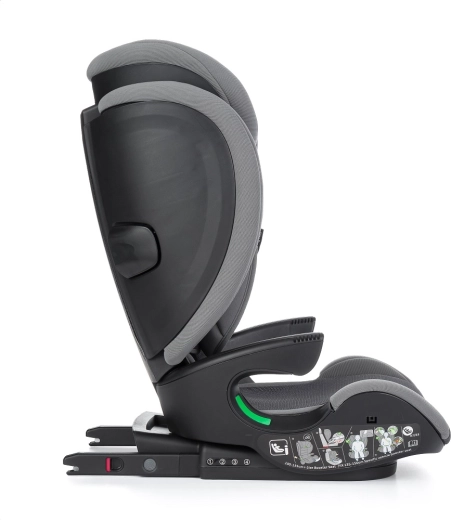 Stabil ISOFIX és helyes övvezetés