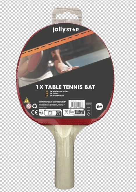 JollyStar pingpongütő gyerekeknek és szabadidős játékosoknak