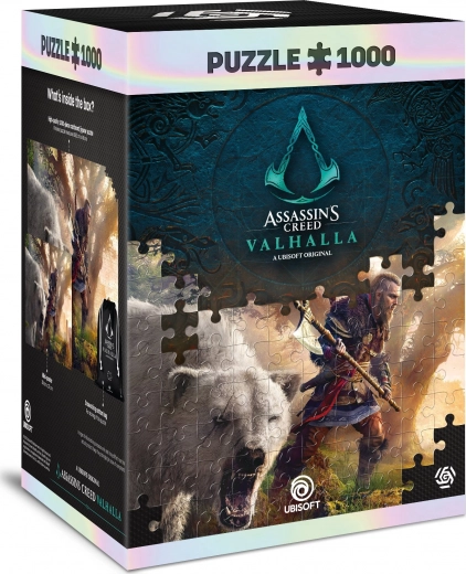 Assassin's Creed Valhalla puzzle – Eivor és a jegesmedve, 1000 darab