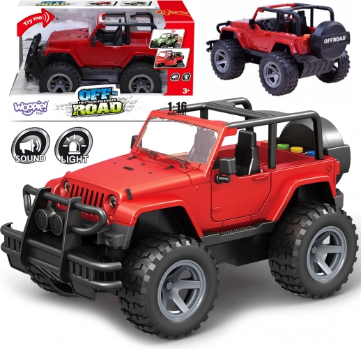 Terepjáró Jeep hang- és fényhatásokkal