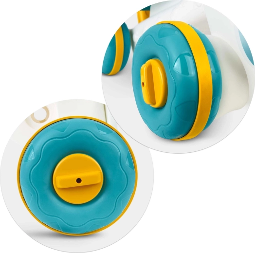 Biztonságos kerekek fékkel és csúszásgátlóval