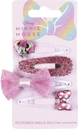 Minnie 4 darabos hajcsat szett - Cerda