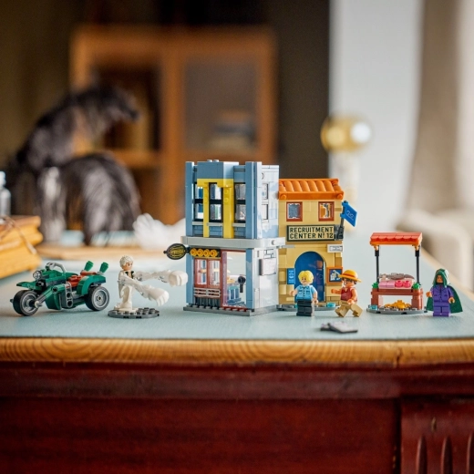 4 minifigura és Smoker kapitány motorja