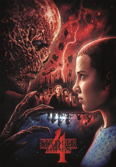 Puzzle Stranger Things 4. sorozat: El 1000 darabos