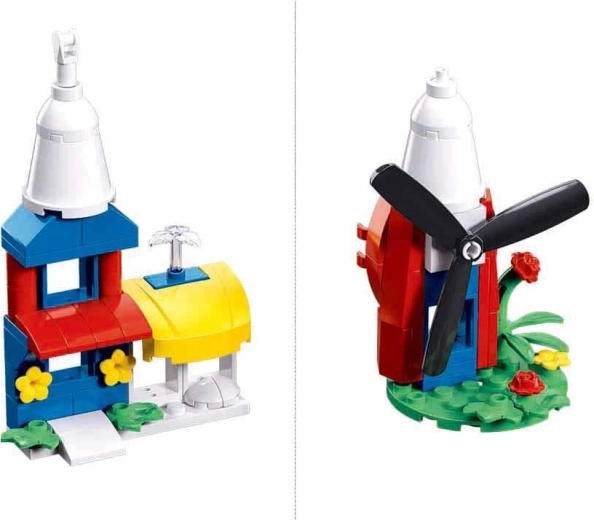 6 az 1-ben építés: házikótól a szélmalomig