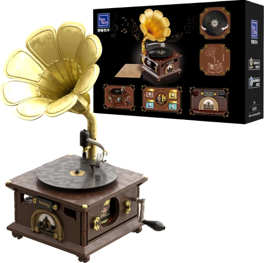 Pantasy vintage gramofon építőkészlet