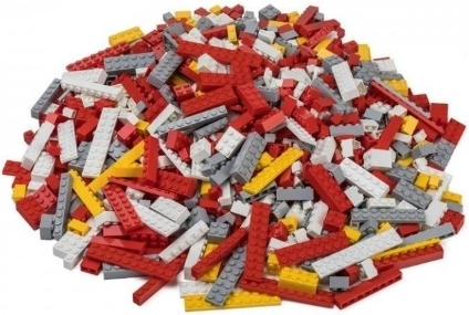 Tűzoltó építőkészlet 1000 db L-W Toys