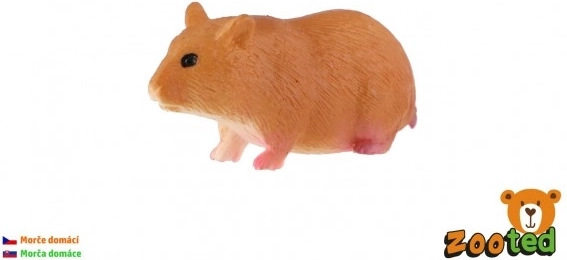 műanyag tengerimalac figura 6 cm tasakban