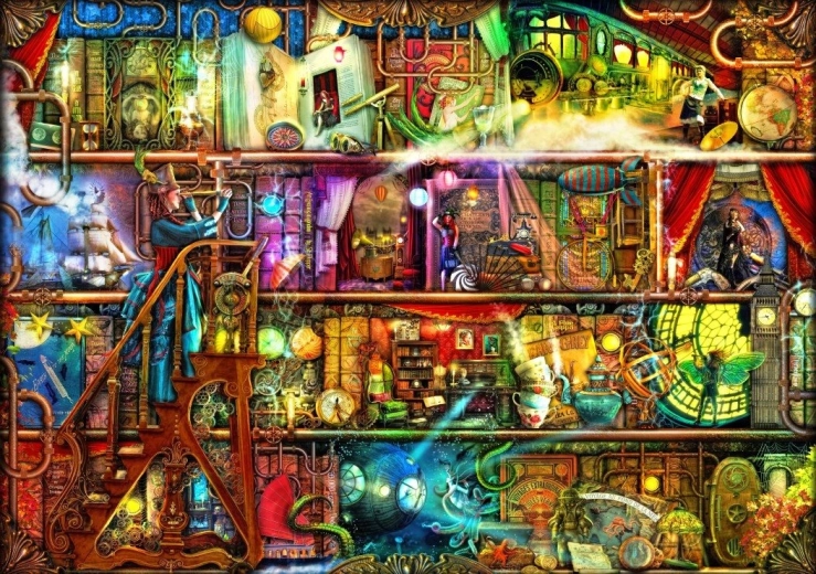 Bluebird puzzle Fantasztikus utazás 2000 darab