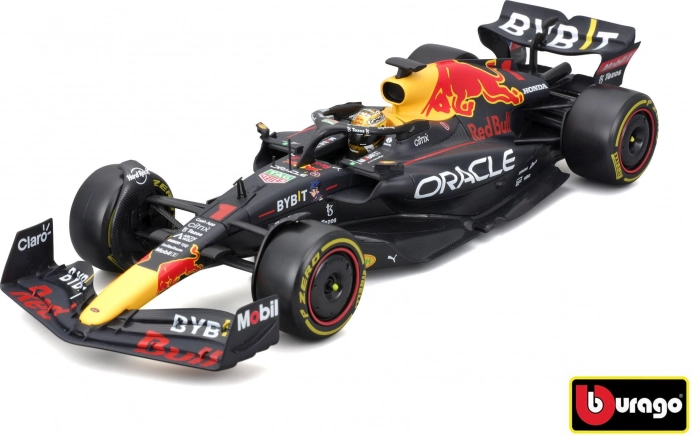 Fém F1 modell ORACLE RED BULL RACING RB18 1:24 Max Verstappen pilótával
