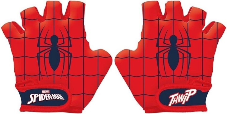 Gyerek kerékpáros kesztyű Marvel Spider-Man