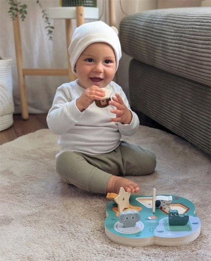 Biztonságos, FSC-ből származó fa kivitel