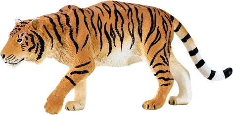 Mojo tigris figura vadászat közben – realisztikus állatfigura