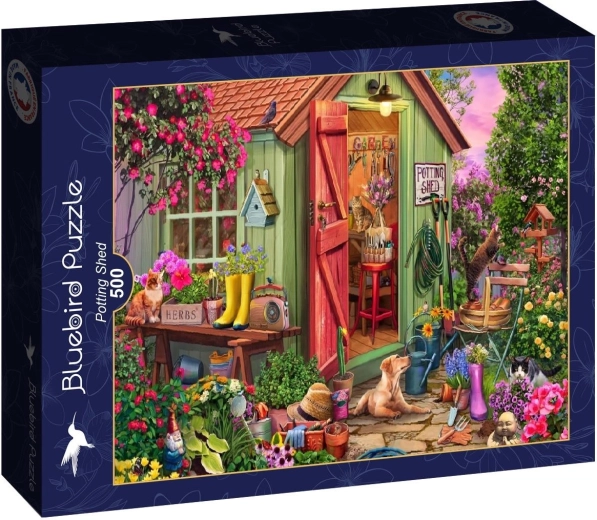 Bluebird puzzle kerti házikó 500 darab