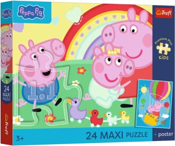 Maxi PremPlus Kids gyermek puzzle Świnkowe dni – 1 db