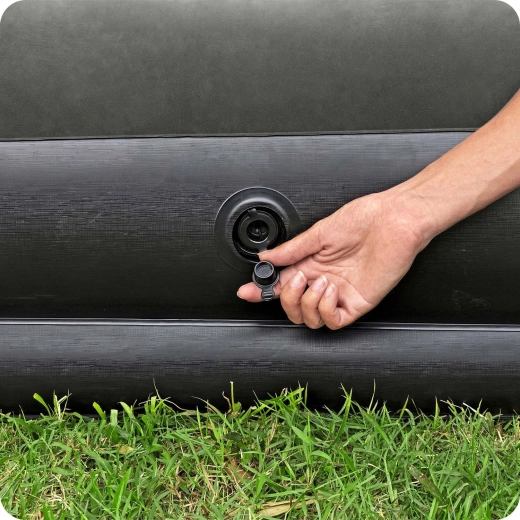 Gyors felfújás és egyszerű tárolás