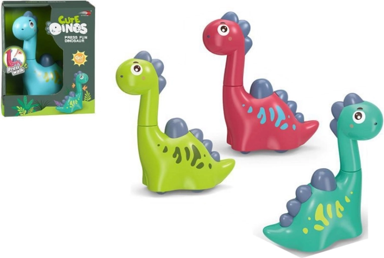 Szórakoztató játék a legkisebbeknek – Press & Go dinoszaurusz