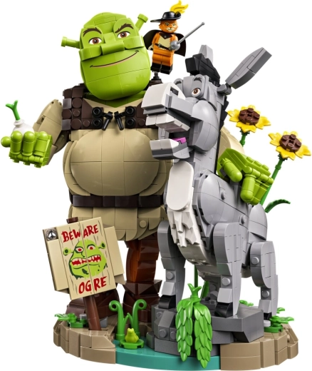 A Shrek-filmből ismert ikonikus karaktertrió