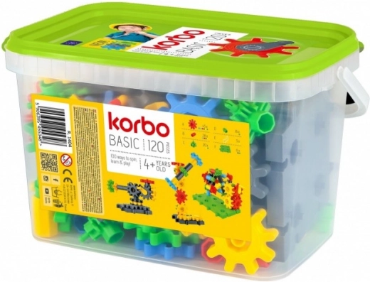 Építőkészlet Korbo Basic 120