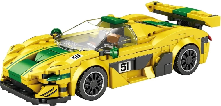 Reobrix 677 sportautó építőkészlet 368 darabbal