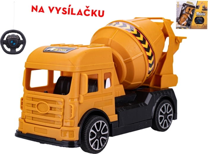 RC betonkeverő autó 19 cm, 27 MHz