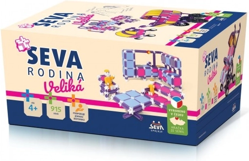 Seva Rodina nagy családi készlet 915 darabbal