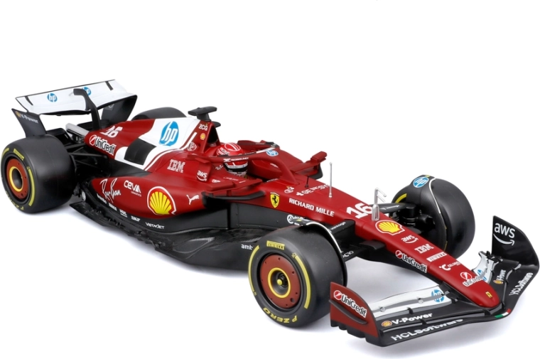 A Ferrari SF-25 (2025) valósághű részletei