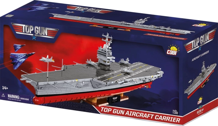 Cobi Top Gun repülőgép-hordozó 1:300 (6130 darab)