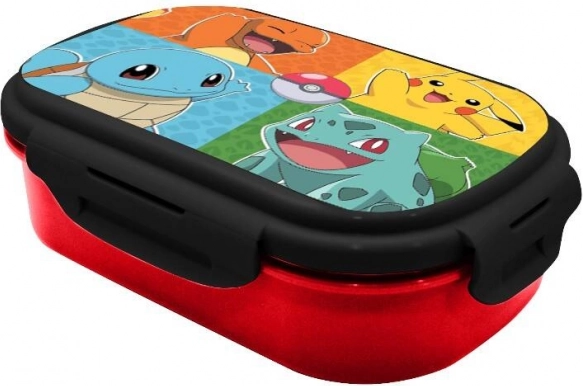 KiDS Licensing POKÉMON uzsonnás doboz villakanállal