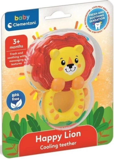 Hűsítő rágóka Vidám oroszlán CLEMENTONI BABY