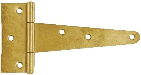Háromszög zsanér 150 × 35 × 80 × 2 mm, sárgán horganyzott acél