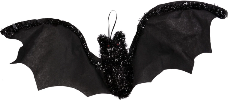 Óriási lebegő denevér Halloweenre