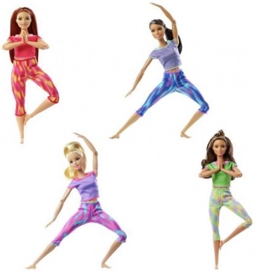Barbie mozgásban - Jógához és wellnesshez készült babák