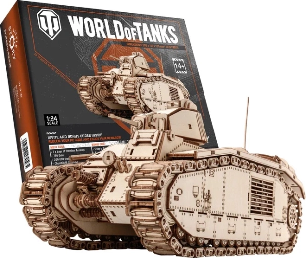 Little Story 3D fa kirakó World of Tanks Char B1
