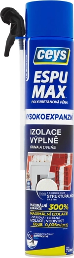 CEYS nagy tágulású poliuretán szerelőhab 750 ml