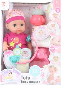 Panenka Tutu Miminko 30 cm pisi funkcióval és hangokkal