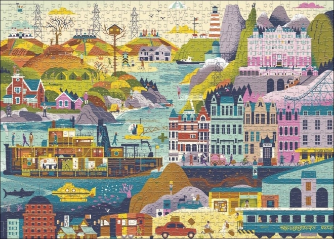 Puzzle Movie Masters: Wes Anderson filmjei 1000 darab