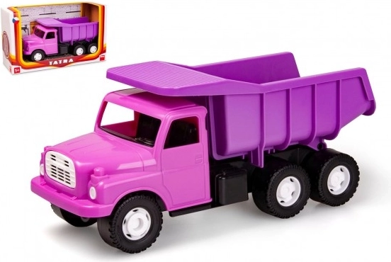 Dino Tatra 148 billenőplatós 30 cm – Rózsaszín